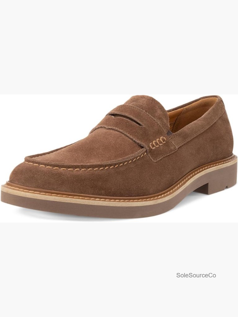 Penny Loafer Slip-On Dress Shoes Leather Business Casual